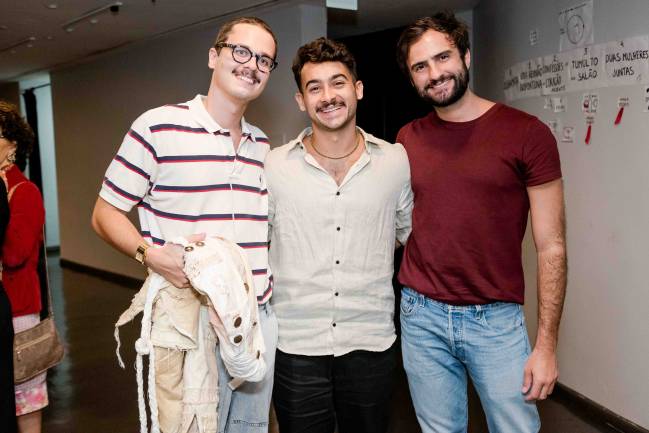 Antonio Rocha, Gabriel Trinxet e João Guilherme Barbosa