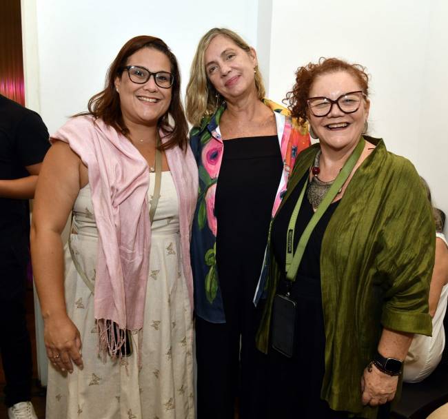 Elaine Moreira , Carla Camurati e Denise Escudeiro FORMAR CULTURA - JAN 2025 - CG
