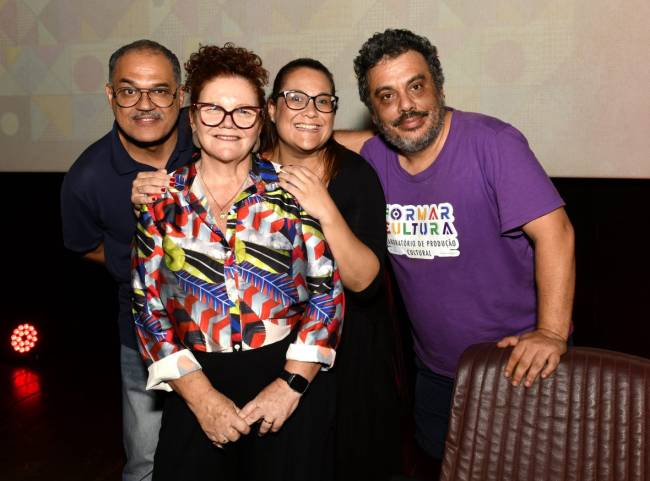 _DSC9393 Tom Pires , Denise Escudeiro , Elaine Moreira e Marcelo das Histórias - FORMAR CULTURA - JAN 2025 - CG