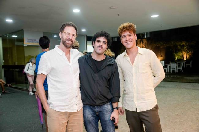 Daniel Gorin, Gabriel Guerra e Gabriel Perelo