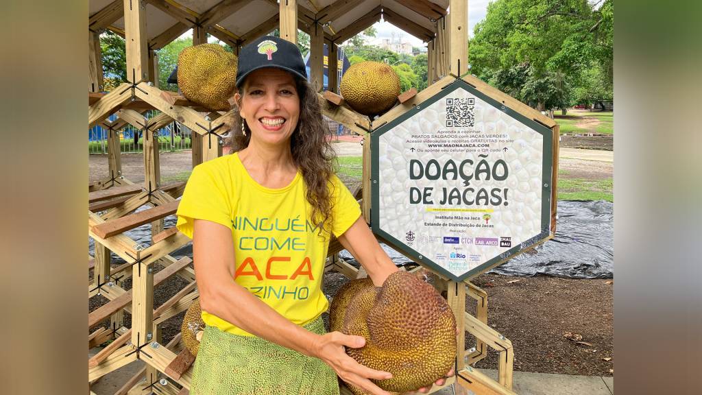 Com o projeto Mão na Jaca, Marisa Furtado de Oliveira é Carioca Nota 10