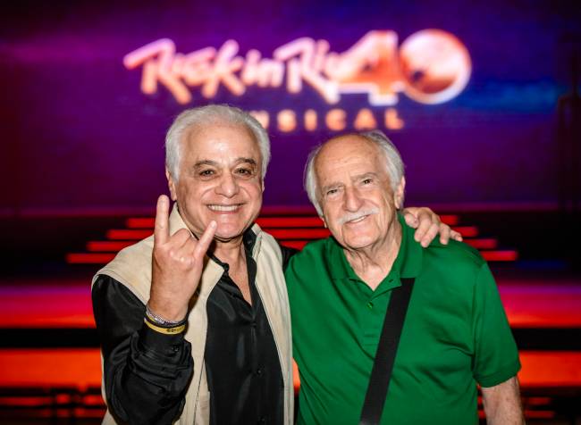 Roberto Medina e Ary Fontoura