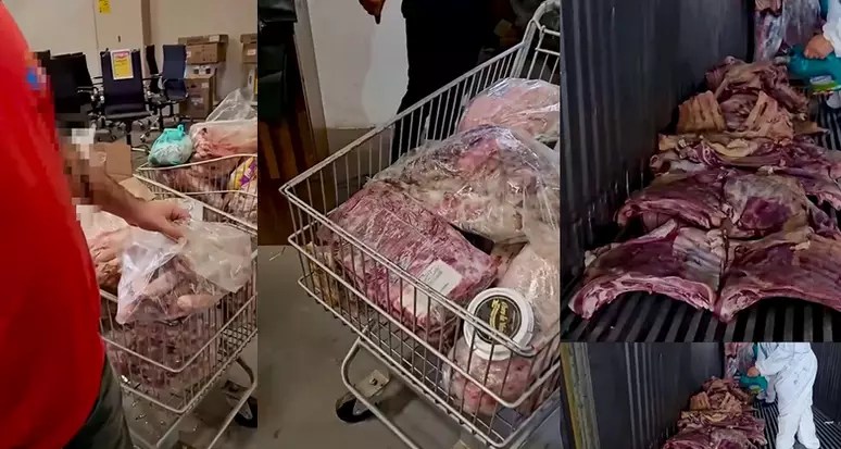 Carne estragada: como frigorífico ‘maquiou’ peças para poder revender
