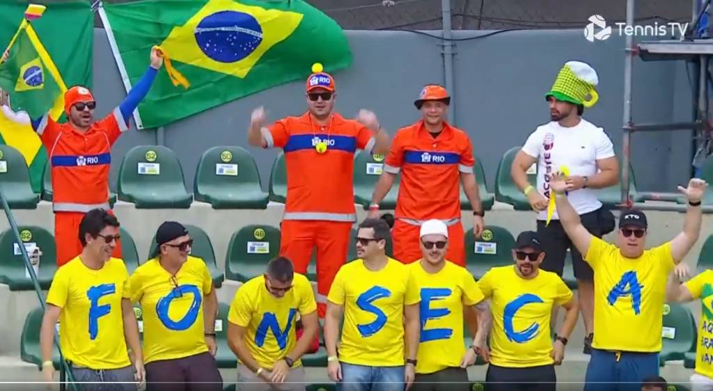 Rio Open: amigos de João Fonseca combinam torcida organizada