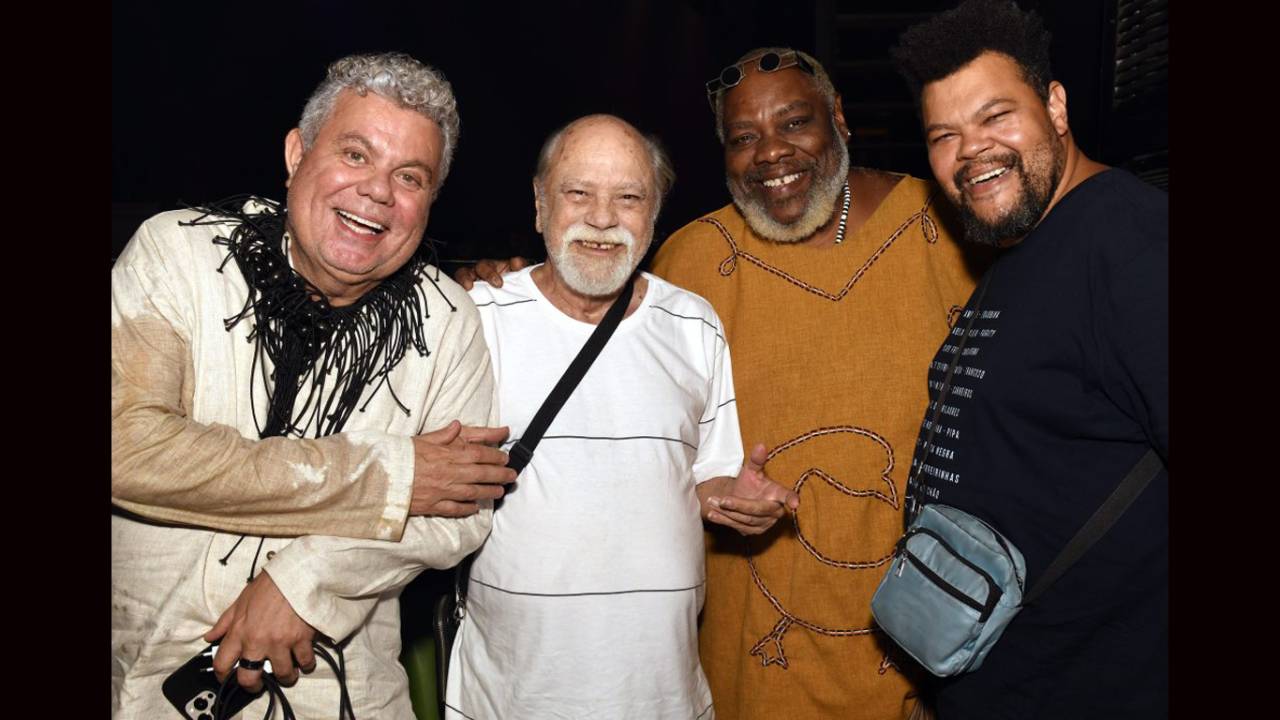 Milton Cunha, Tonico Pereira, Serjão Loroza e Babu Santana