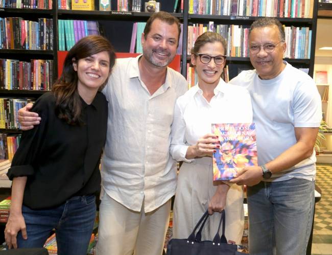 1 Luisa Duarte, Miguel Pinto Guimarães, Renata Vasconcellos e Heraldo Pereira