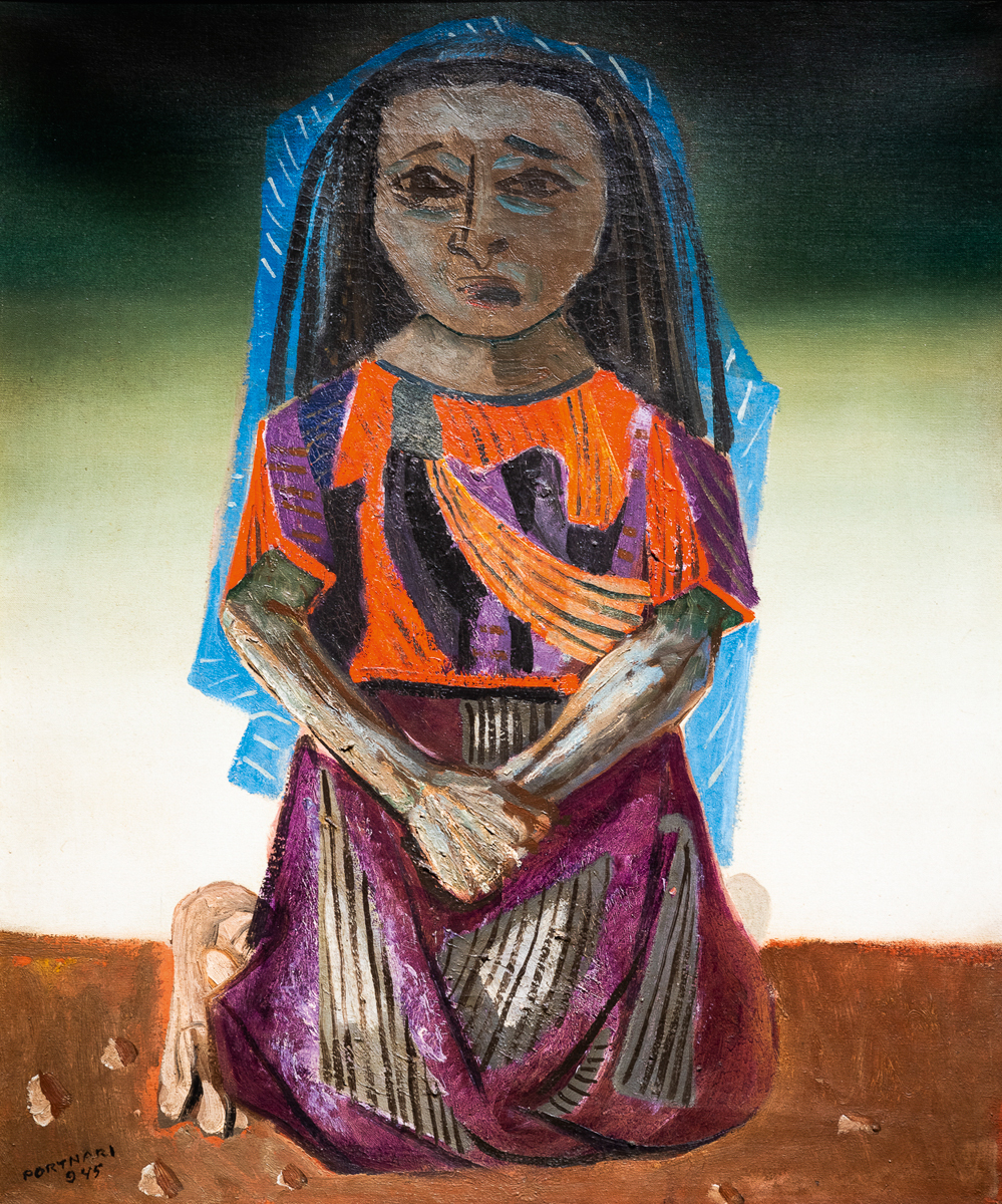 CCBB_Menina-ajoelhada.-Candido-Portinari,-1945.-Óleo-sobre-tela.–Paulo-Darzé-Galeria.jpg Menina Ajoelhada (1945)