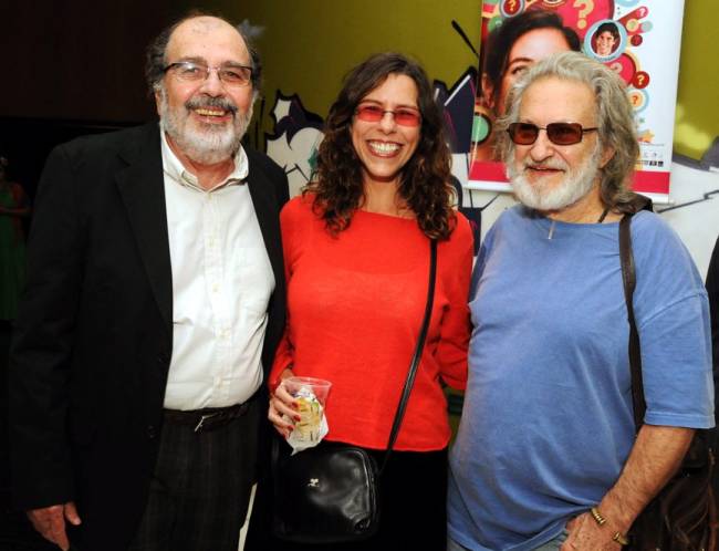 Cacá Diegues, Renata Magalhães e Ruy Guerra