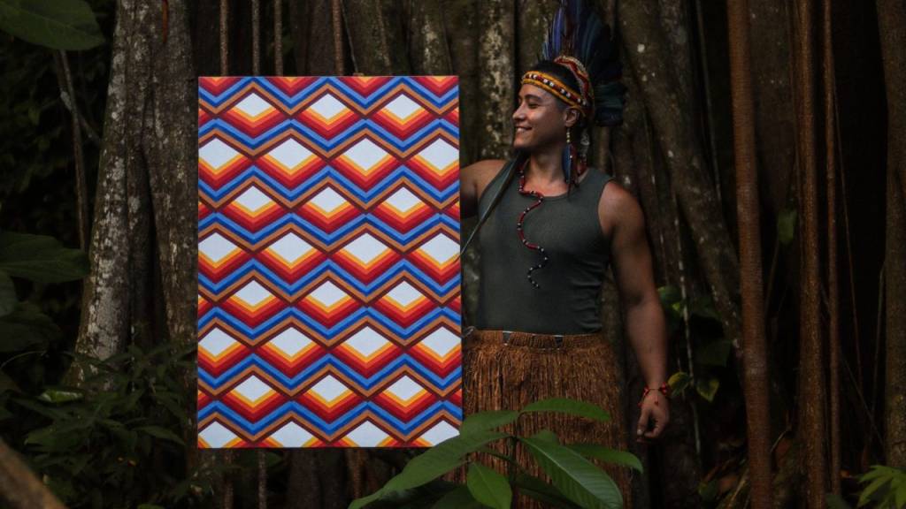 Grafismo Emergente, de Tirry Pataxó, no Parque Lage e mais exposições