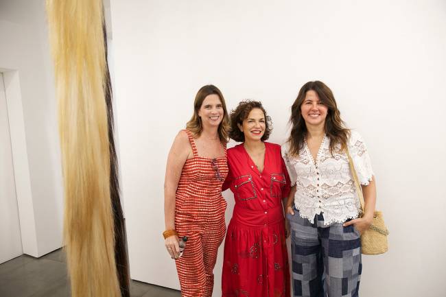 Maria Paula de Vincenzi, Rosa Moreira e Lurdinha Piquet