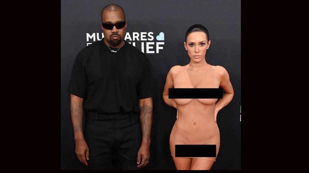 Psicanalista comenta nudez de mulher de Kanye West no Grammy