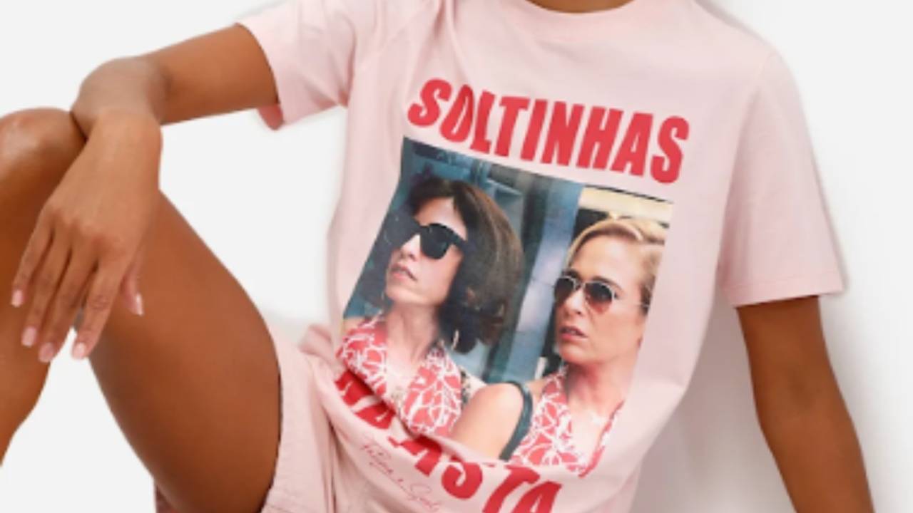 Camisetas dom Fernanda Torres da C&A