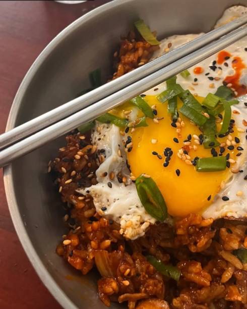 Kim Pocha: extensão das barraquinhas simples que servem pratos deliciosos.