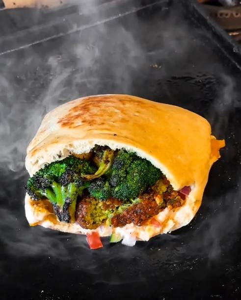 Pita Haze: opção vegana do Mandala