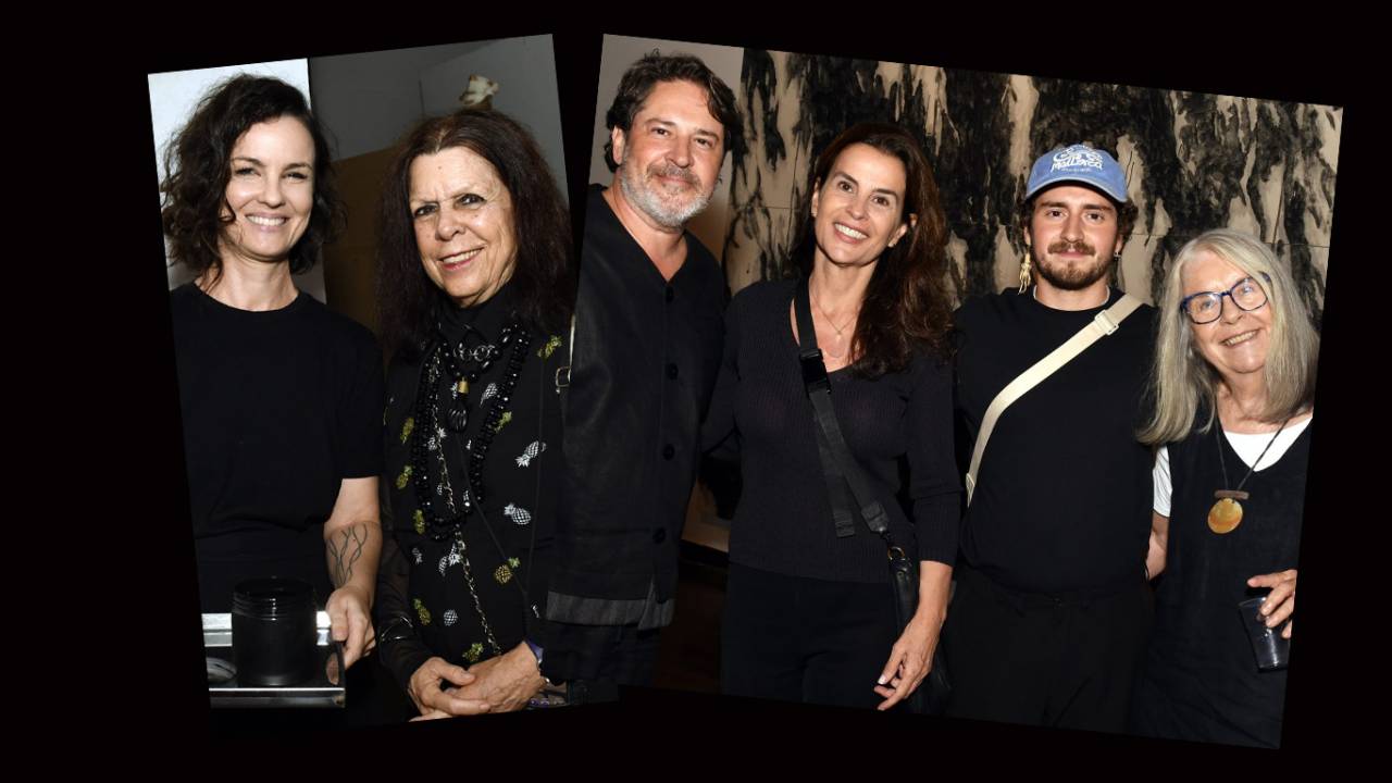 Carolina Kasting e Vanda Klabin; Celso Rayol, Leila Bithencourt, Luiz Eduardo Rayol e Diléa Frate