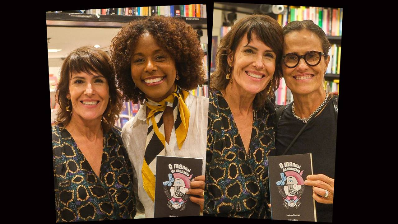 Helena Duncan e Maju Coutinho; e as irmãs Helena e Zélia Duncan