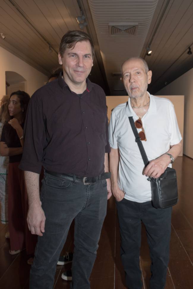 Andre Lenz e Fernando Cocchiarale