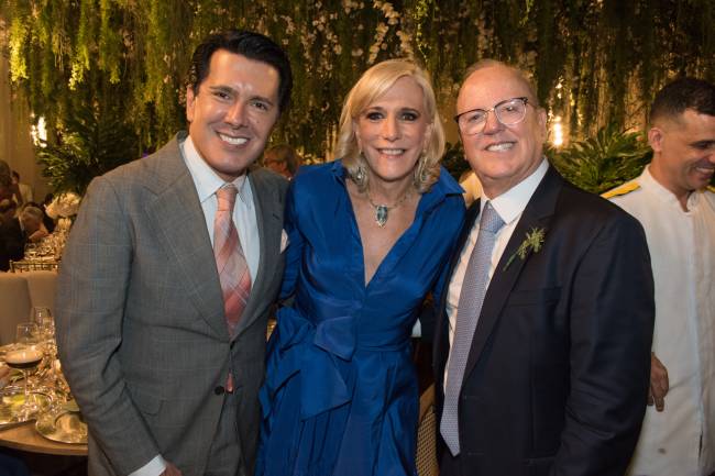 André Ramos, Sheila Chor e Eduardo Chalfin