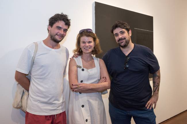 Augusto Portella, Cristina Canale e Alvaro Seixas