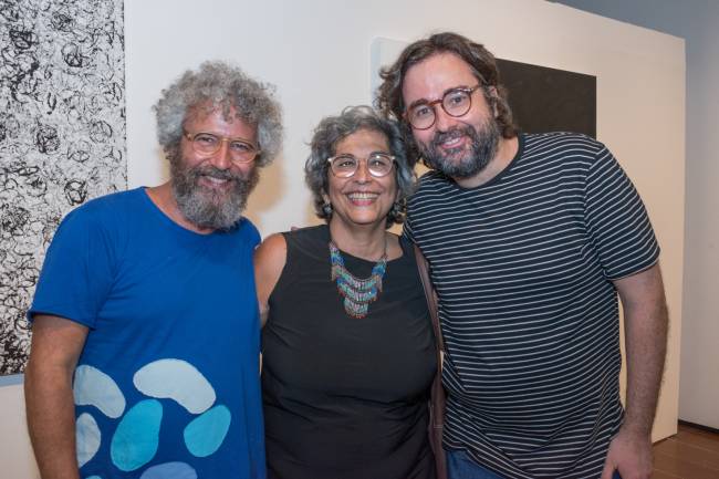 Ernesto Neto, Livia Flores e Felipe Scovino