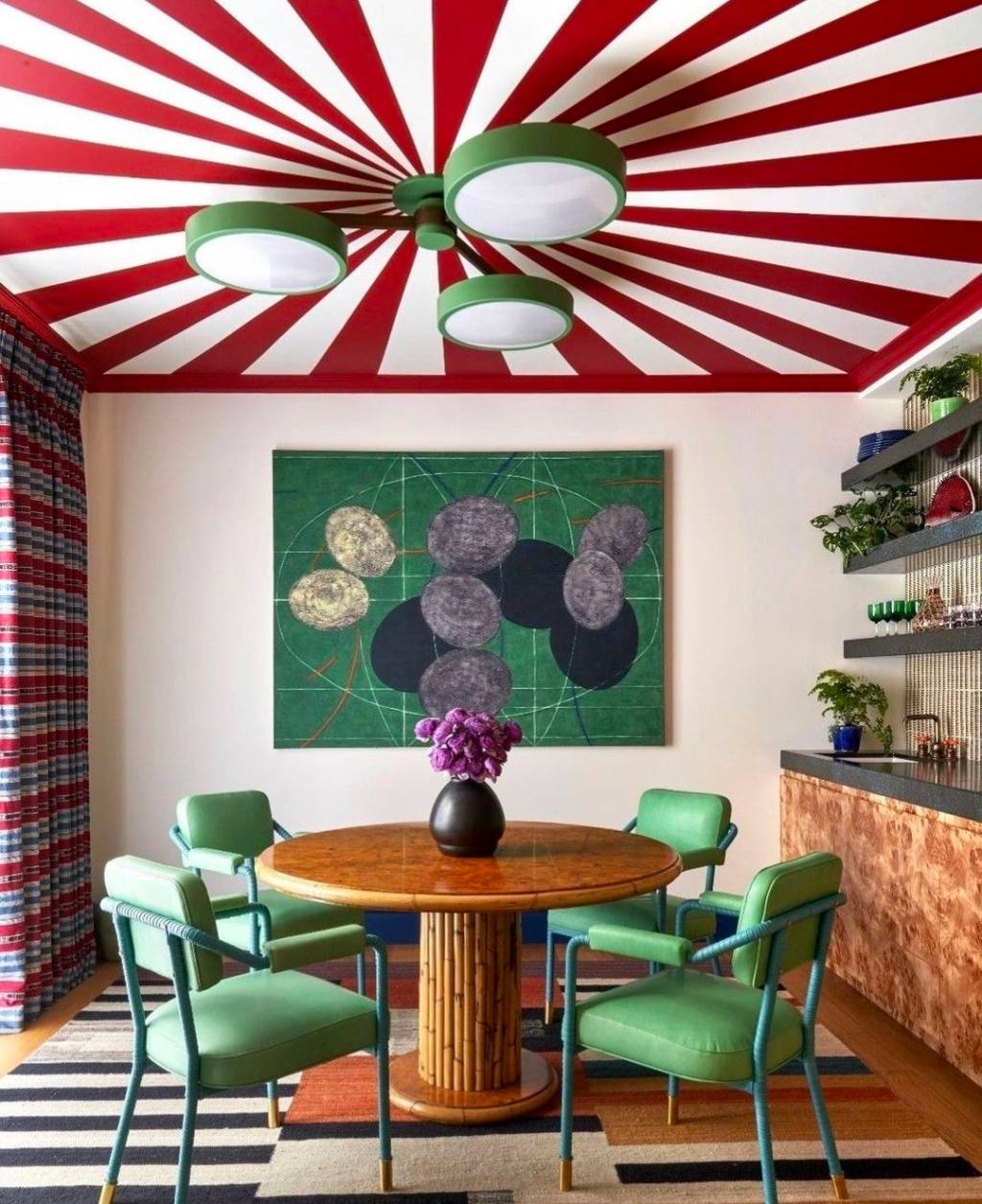 Teto com atitude: se jogue na tinta e dê um ‘up’ no decor da sua casa