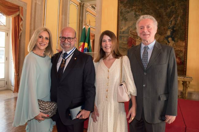 Isabela e Luiz Felipe Francisco com Daniela Sead e Antonio Seabra da da Veiga