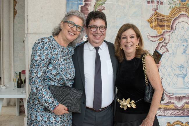 Kika Gama Lobo, Luiz Claudio Almeida e Sylvia de Castro
