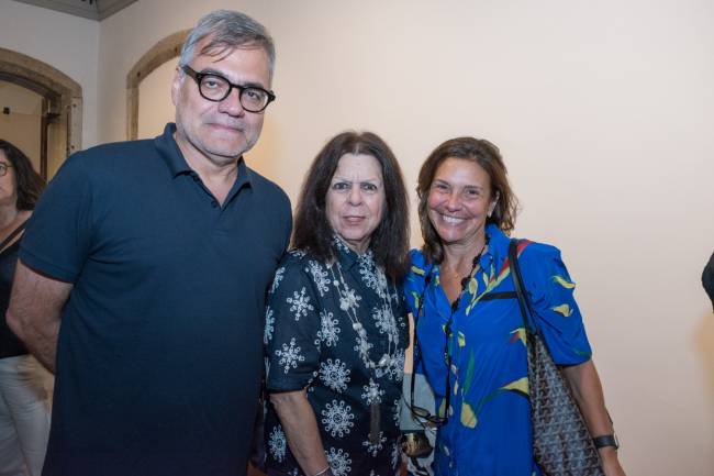 Luiz Chrysostomo de Oliveira, Vanda Klabin e Marcia Barbosa