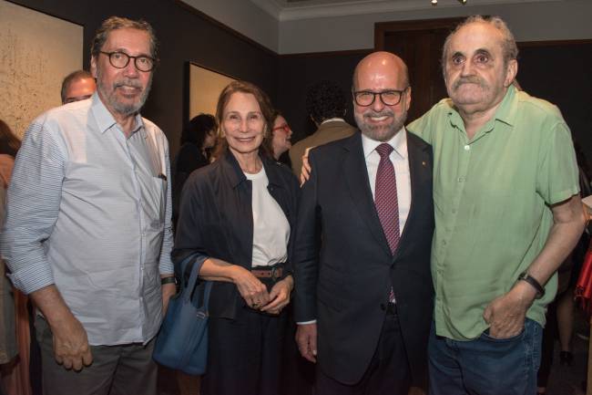 Merval e Elza Pereira, Luiz Felipe Francisco e Ancelmo Gois