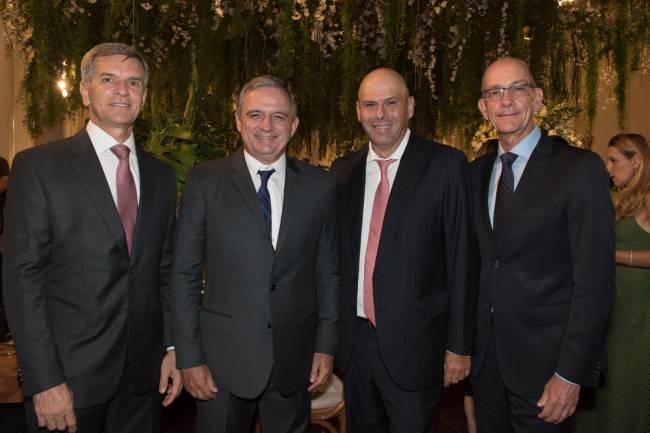 Min. Marco Aurelio Bellize, Regis Fichtner, Julio Rebello Horta e Múcio Borges