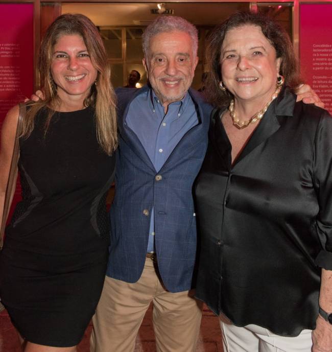 Renata Granchi, José Pio Borges e Helena Severo _