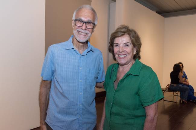 Washington e Lucia Meira Lima