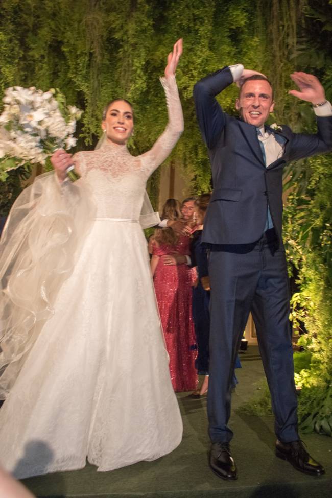 Noivos Eduardo Chalfin e Joana Martins