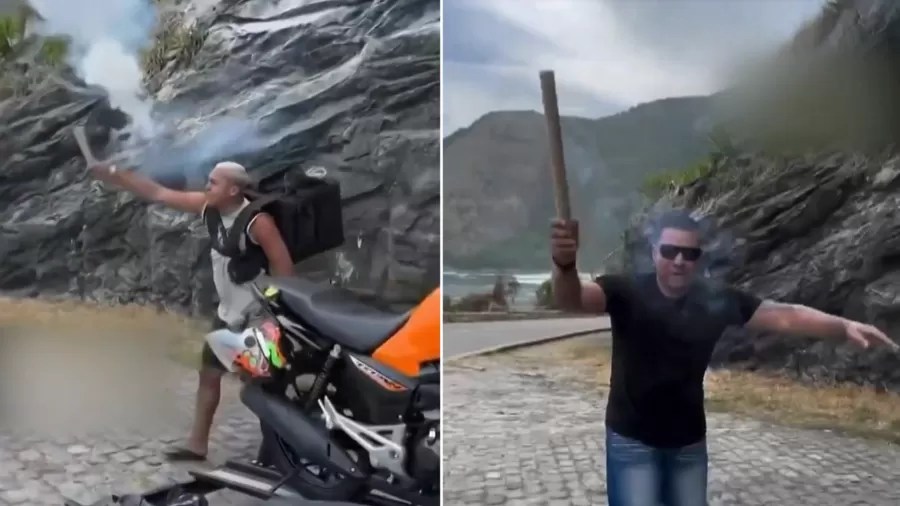 Quem são os ‘influenciadores’ procurados por incêndio florestal na Prainha