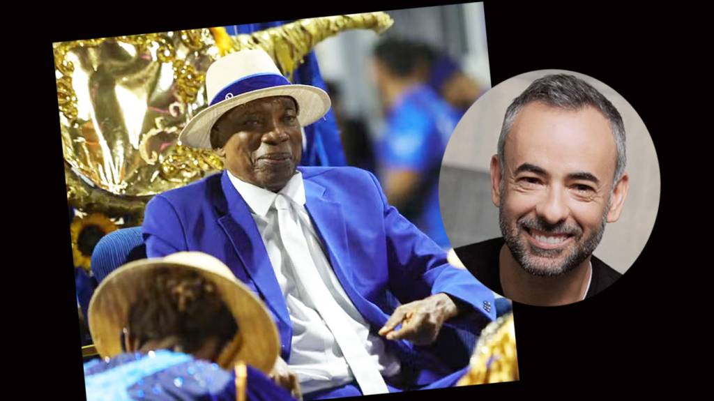 Milton Nascimento: figurino de ex-diretor da Calvin Klein na Sapucaí