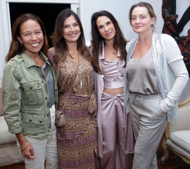 Estela Dewulf, Andrea Lins, Cristina Rotondaro e Sully Del Posso