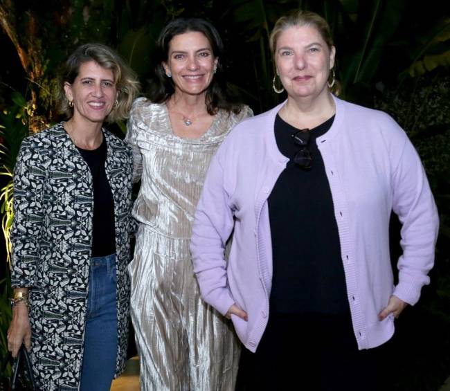 Paty Aranha, Melissa Jannuzzi e Celina Melo Franco