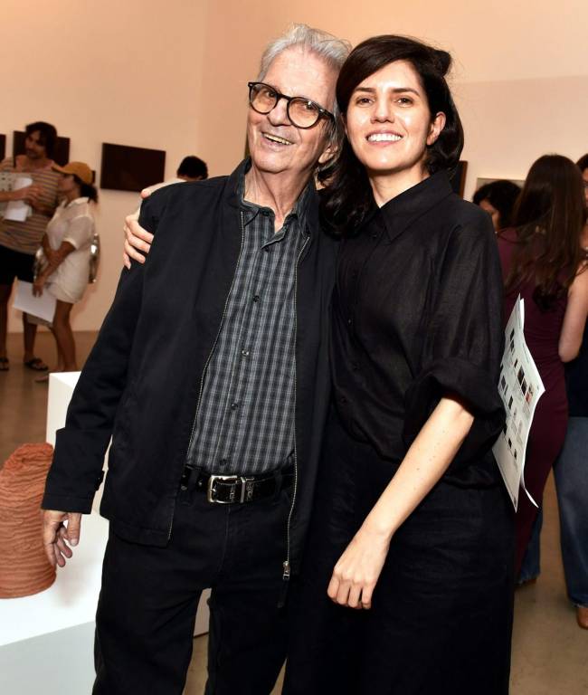 Paulo Sergio Duarte com a filha Luisa Duarte