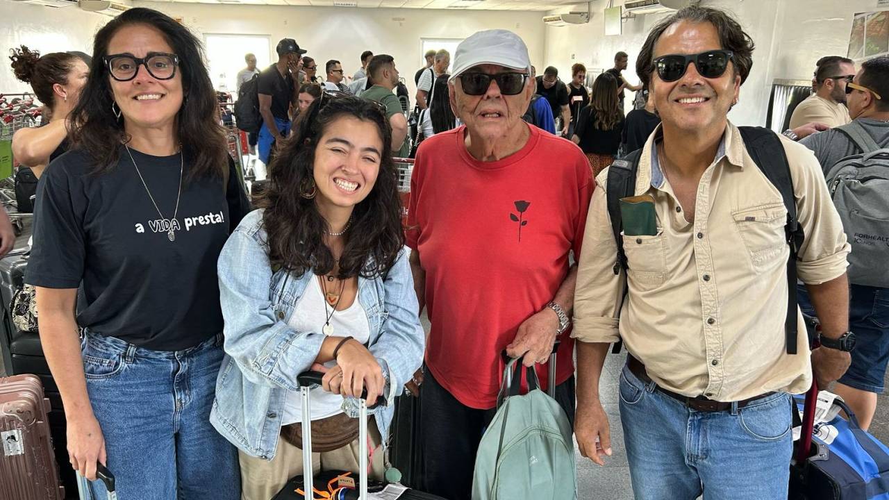 Paula Pinto Christóvão, Beatriz Morgana, Zelito Viana e Marcos Palmeira