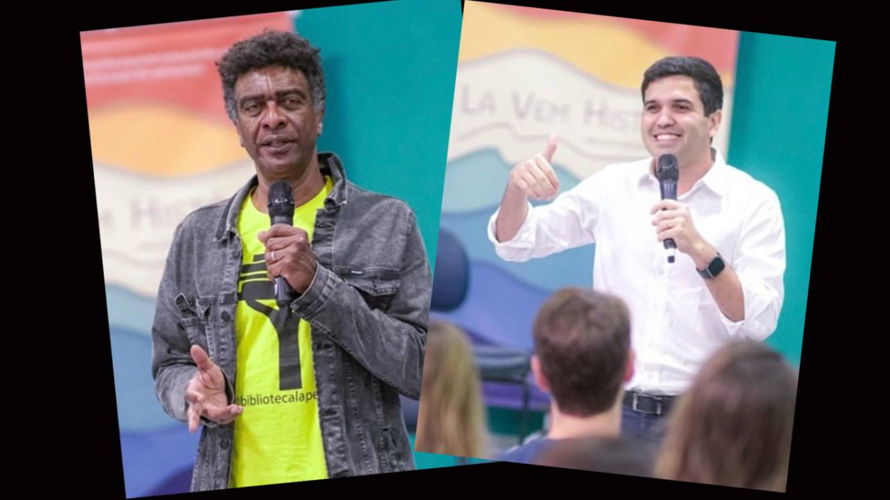 Helio de la Paña e Renan Ferreirinha