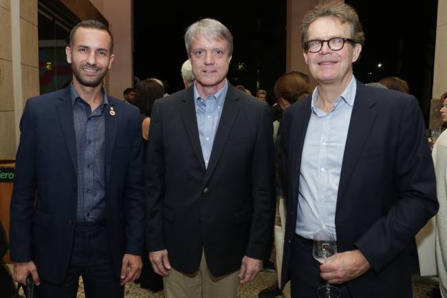 Marllon Alexandre, Luiz Antonio Guaraná e Michael Stott