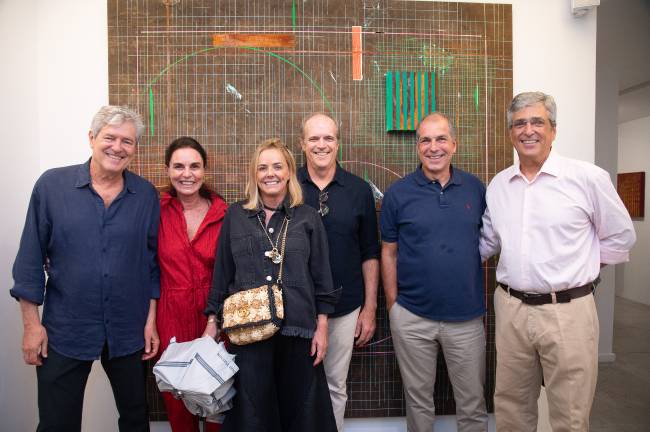 MMMgaleria_Jorge Davies_Marcia Braga, Denise stewart, luiz Mattoso, Luiz Carlos Nabuco Luiz Henrique_DSC_6370_cred Ana Paula Amorim_