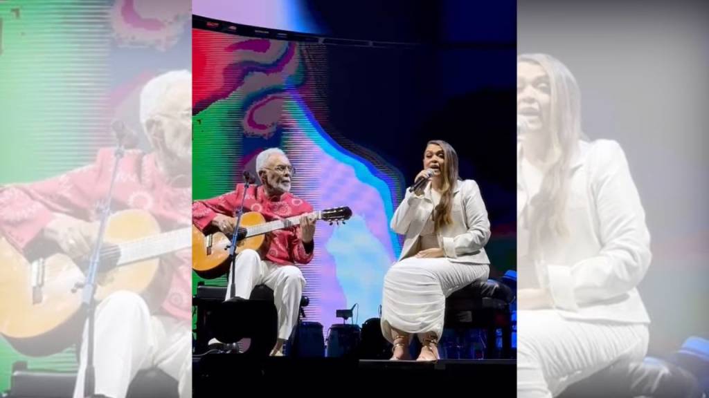 O vídeo mais emocionante do fim de semana: o dueto de Preta e Gilberto Gil