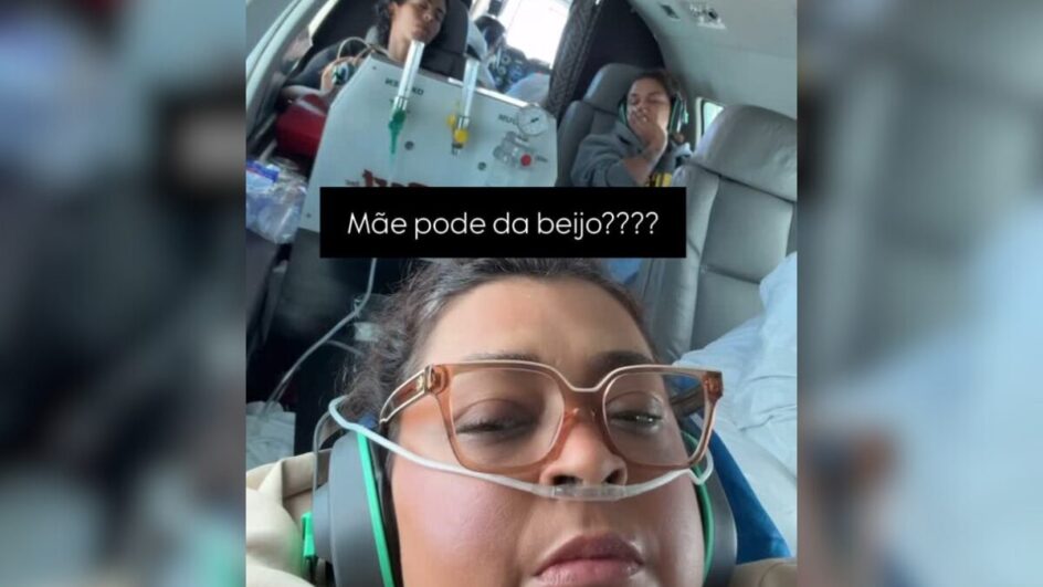 Preta Gil stories Instagram preta-gil-uti-aérea
