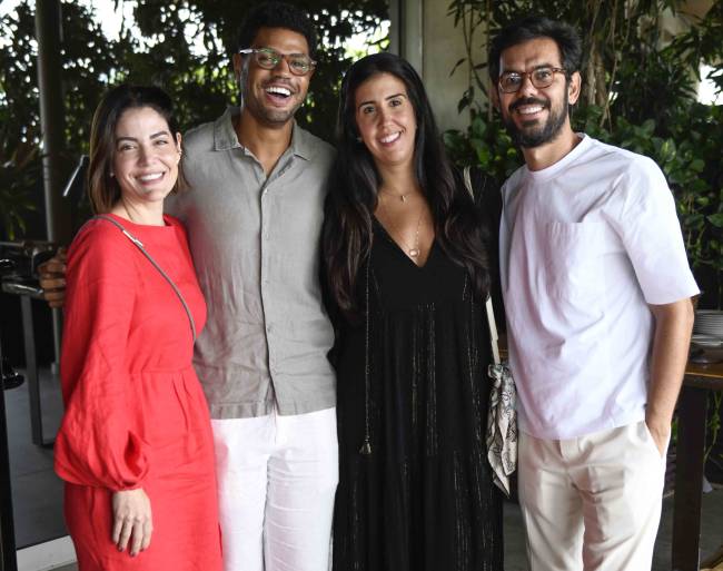 Sophia Abraham Tom Castro Joana Latini e Diego Raposo