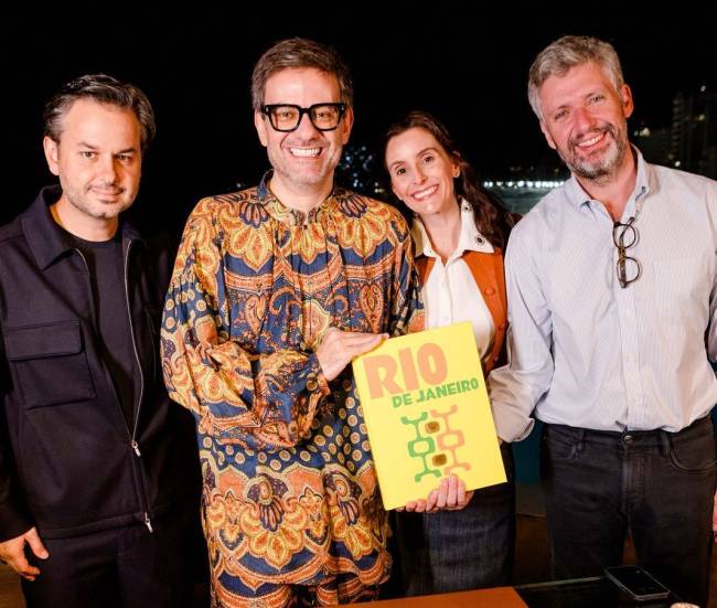 Augusto Martins, Bruno Astuto, Ana Fava Auriemo e Robert Harley