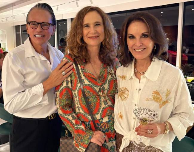 Heckel Verri, Jackie Sperandio e Regina Martelli
