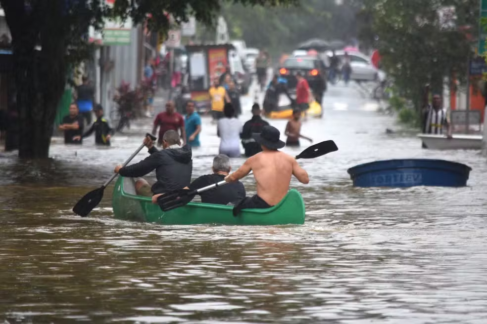 Chuva forte do fim de semana deixa 48 pessoas desabrigadas no estado