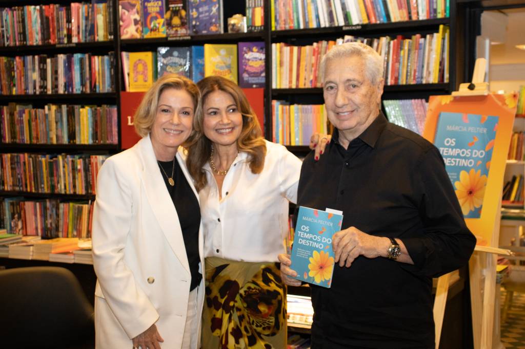 Jornalista Márcia Peltier lança “Os tempos do destino” (Rocco)