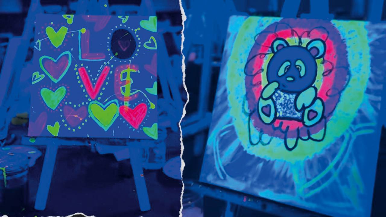 Neon Brush Kids